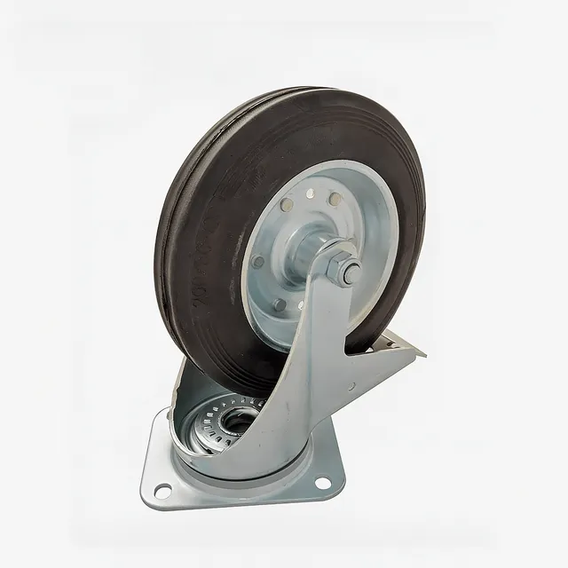 ksf-ersatzteile-lenkrolle-mit-feststellbremse-125-mm image 1