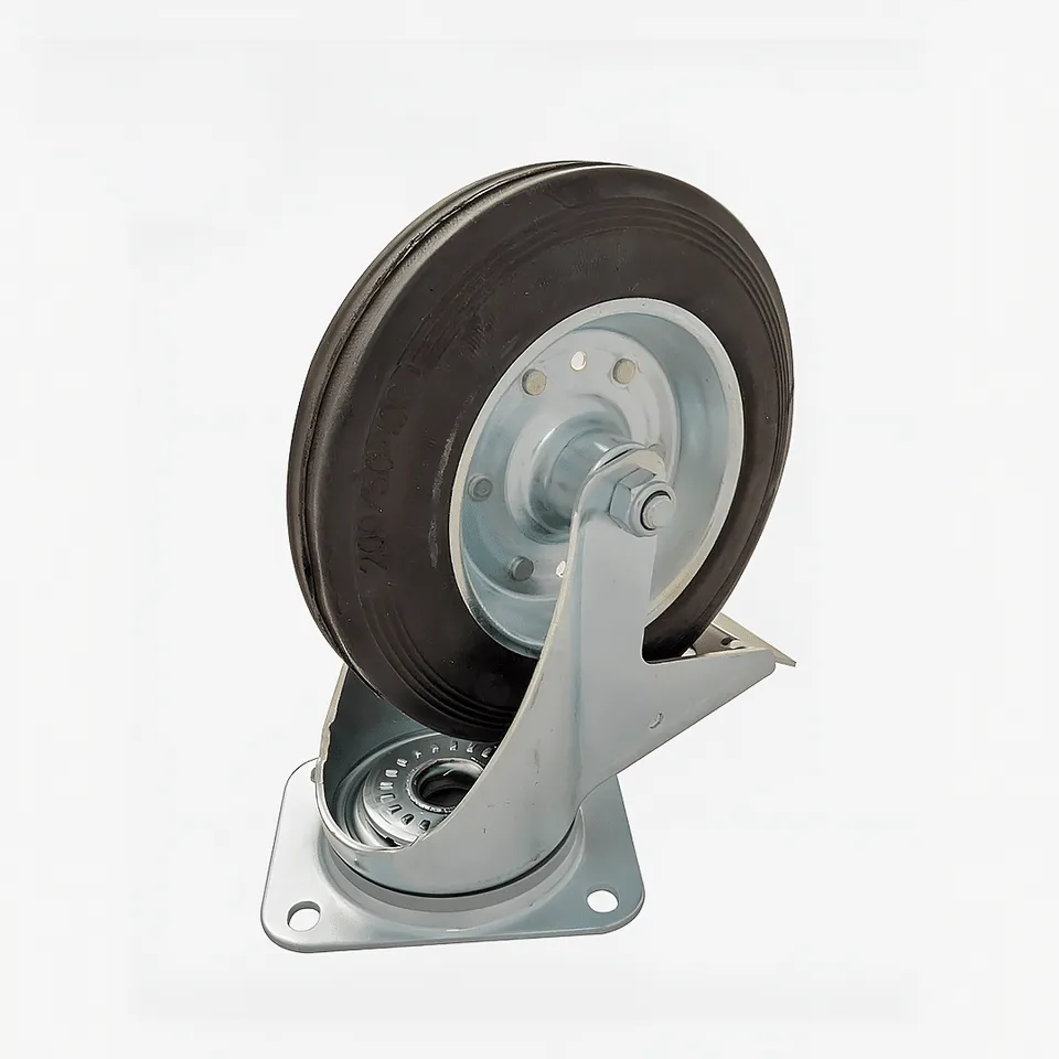 ksf-ersatzteile-lenkrolle-mit-feststellbremse-125-mm image 1