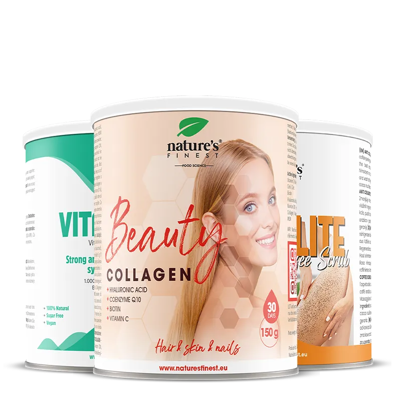 nature-s-finest-beauty-kollagen-hyaluron-vitamin-c-peeling-set image 1