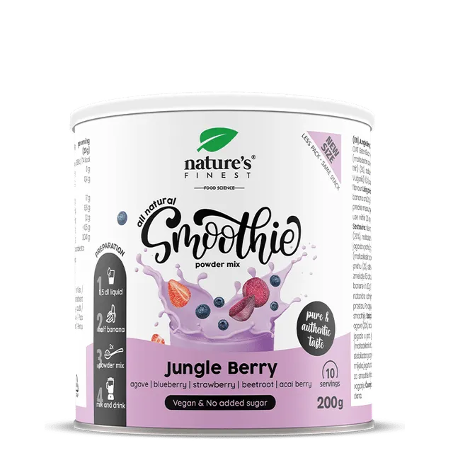 nature-s-finest-gesunde-ern-hrung-jungle-berry-smoothie-pulver image 1