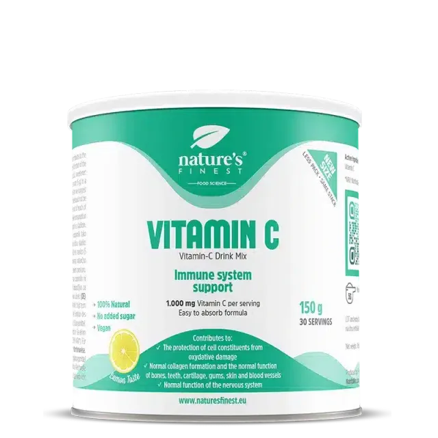 nature-s-finest-vitamin-c-drink-vitaminpulver-abwehr image 1