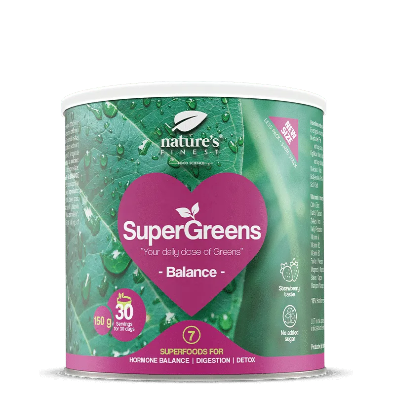 nature-s-finest-supergreens-balance-superfood-pulver-ashwagandha image 1