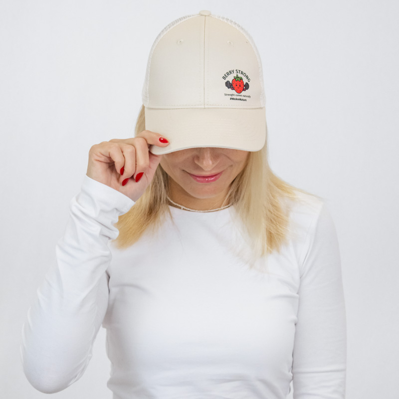nature-s-finest-berry-strong-cap-basecap-kappe-mit-spruch image 2