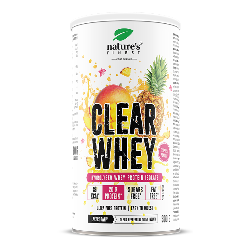 nature-s-finest-clear-whey-isolate-protein-pulver-mango-300-g image 1
