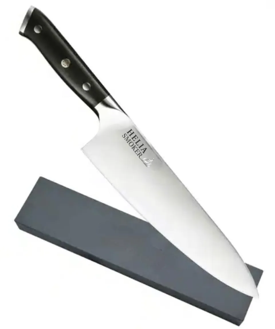 helia-smoker-edel-serie-chef-messer-21-cm-ebenholz image 1