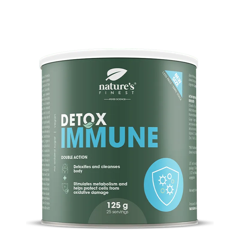 nature-s-finest-detox-immune-pulver-mit-ingwer-zink-vitamin-c image 1