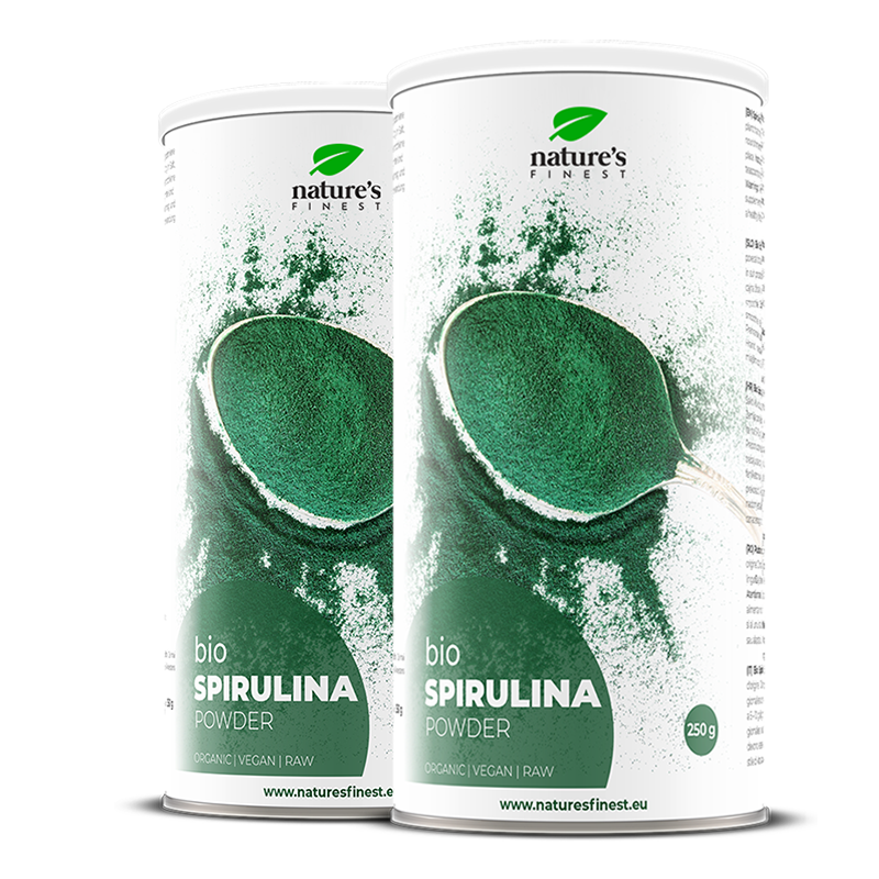 nature-s-finest-superfoods-spirulina-pulver-bio-250g-bundle-proteinreich image 1