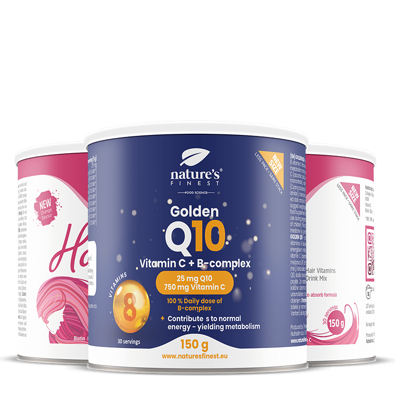 nature-s-finest-hair-vitamins-golden-q10-kapseln-set-haut-haare image 1