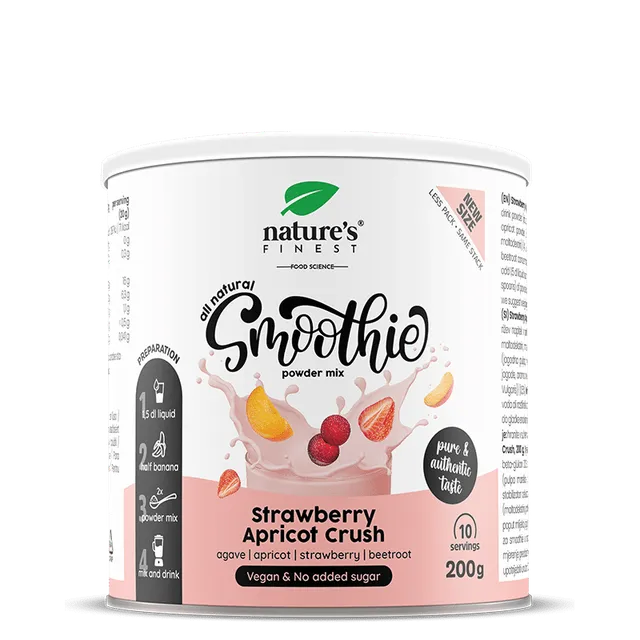 nature-s-finest-smoothie-powder-erdbeer-aprikose-pulver-vegan image 1