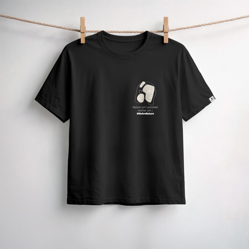 nature-s-finest-nature-isn-t-polished-t-shirt-damen-wei image 1