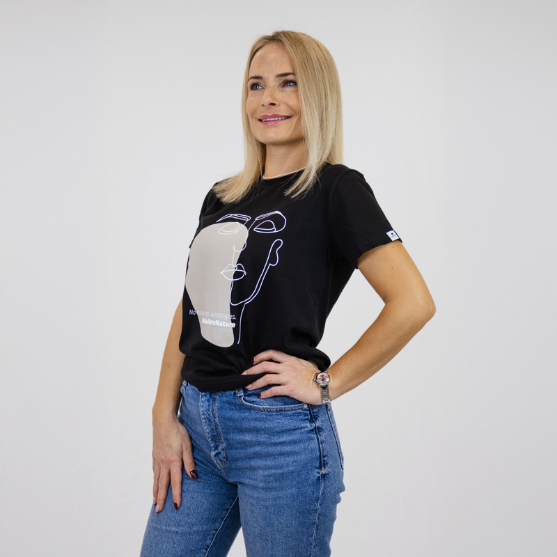 nature-s-finest-no-makeup-no-apologies-t-shirt-spruch image 7