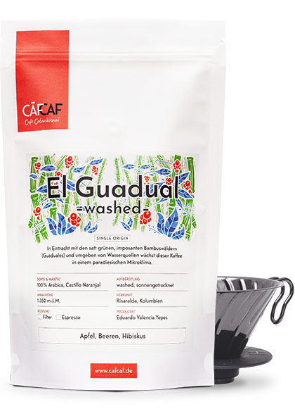 cafcaf-filterkaffee-el-guadual-filterkaffeebohnen-washed-fermentiert image 1