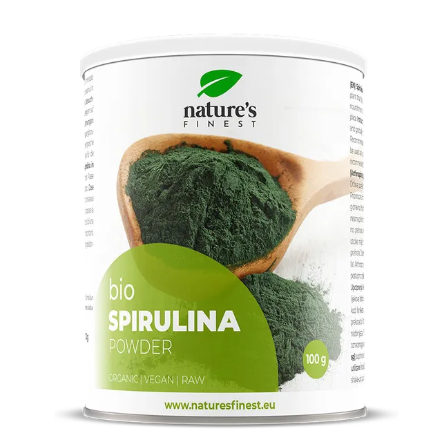 nature-s-finest-superfoods-spirulina-pulver-bio-100g-proteinreich image 1