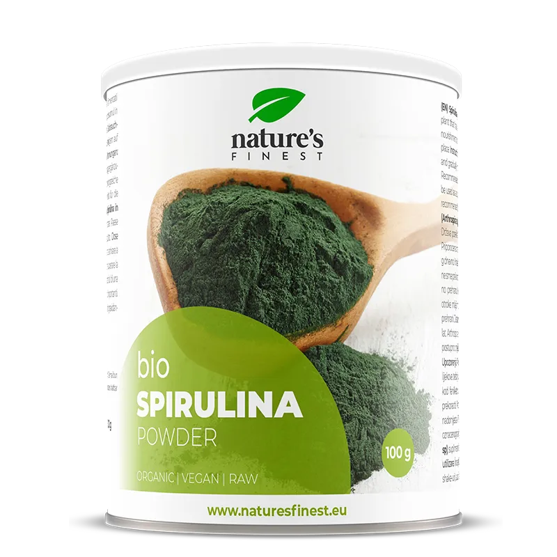 nature-s-finest-superfoods-spirulina-pulver-bio-100g-proteinreich image 1