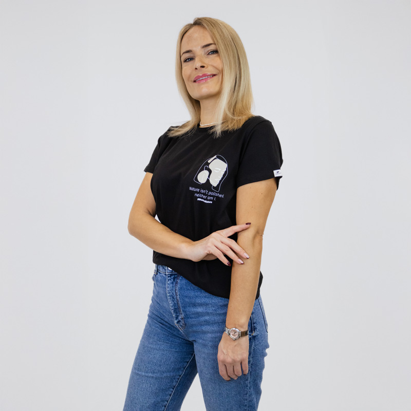 nature-s-finest-nature-isn-t-polished-t-shirt-damen-wei image 4