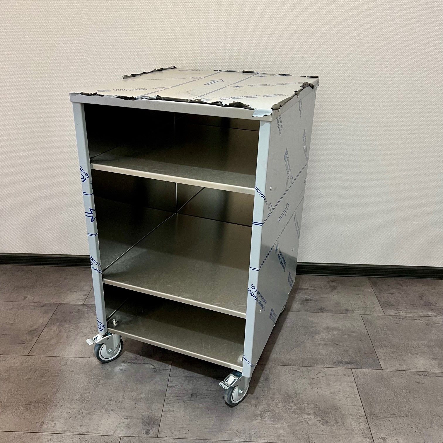 helia-gastronorm-rollwagen-edelstahl-b-ware-wagen-80-kg image 1