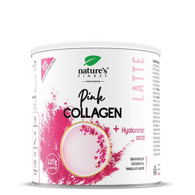 nature-s-finest-pink-latte-collagen-pulver-erdbeere-f-r-haut image 1