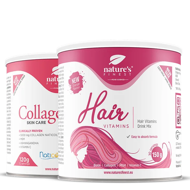 nature-s-finest-kollagen-skincare-hair-vitamins-set-mit-fischkollagen image 1
