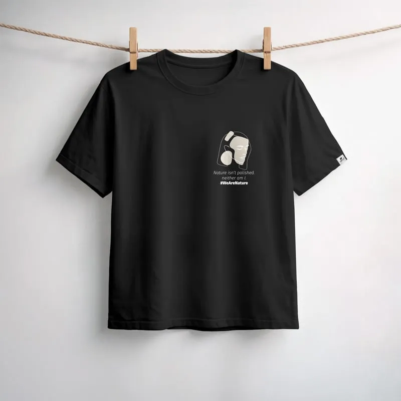 nature-s-finest-nature-isn-t-polished-t-shirt-damen-wei image 1