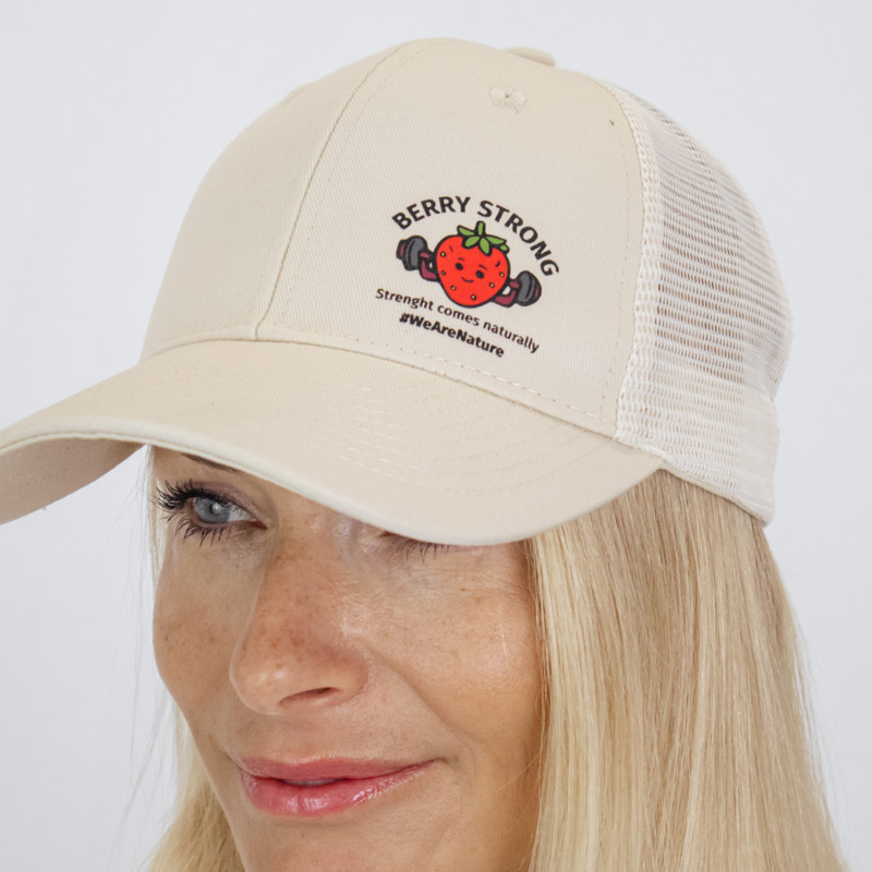 nature-s-finest-berry-strong-cap-basecap-kappe-mit-spruch image 3