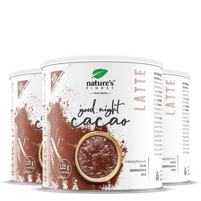 nature-s-finest-good-night-latte-pulver-paket-schoko-ashwagandha image 1
