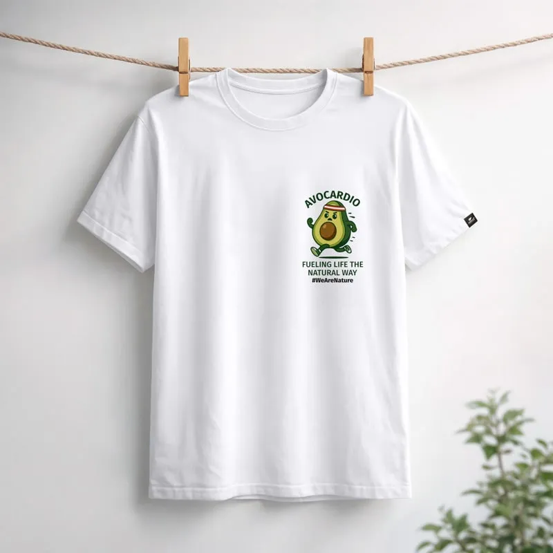nature-s-finest-avocardio-t-shirt-spruch-shirt-mit-avocado image 1