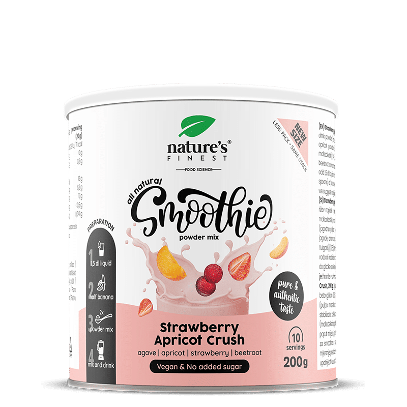 nature-s-finest-smoothie-powder-erdbeer-aprikose-pulver-vegan image 1