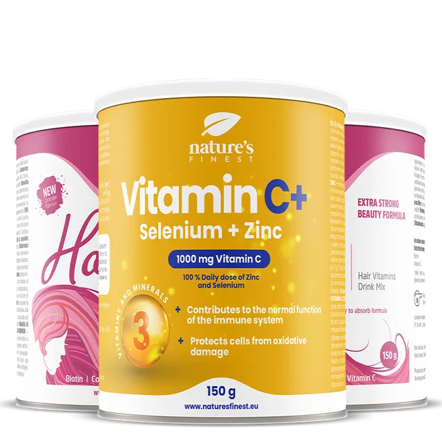 nature-s-finest-hair-vitamins-vitamin-c-selen-zink-set image 1