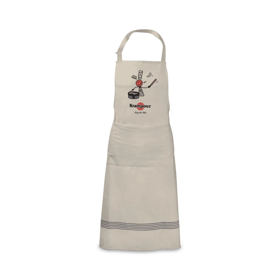 krampouz-atc2-sch-rze-beige-baumwolle-mit-tasche image 1
