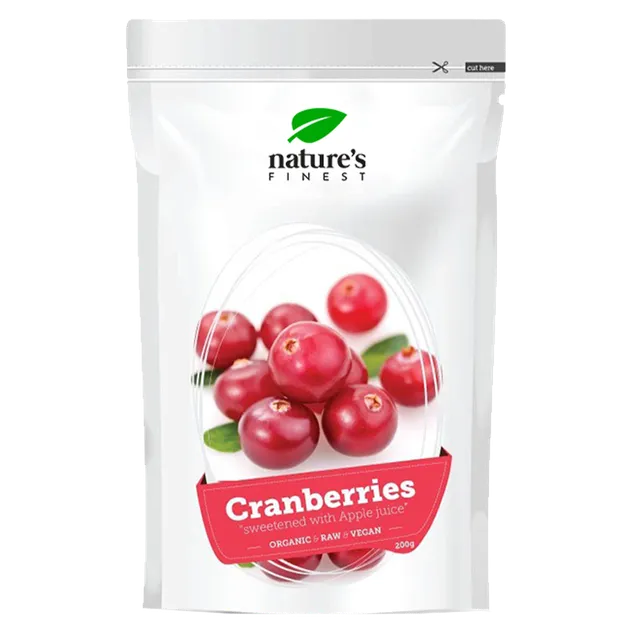 nature-s-finest-superfoods-preiselbeeren-bio-trockenfr-chte-mit-apfelsaft image 1