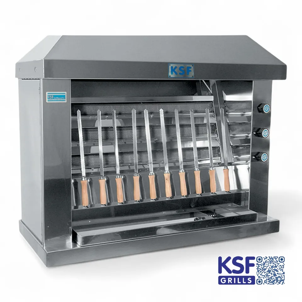 ksf-capri-grill-profi-drehspie-grill-gastronomie-edelstahl-grillger-t image 1