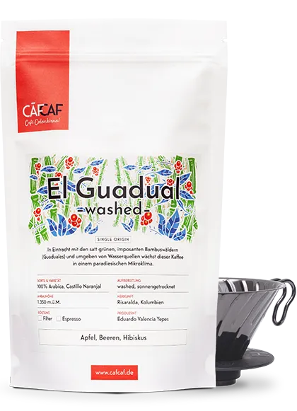 cafcaf-filterkaffee-el-guadual-filterkaffeebohnen-washed-fermentiert image 1