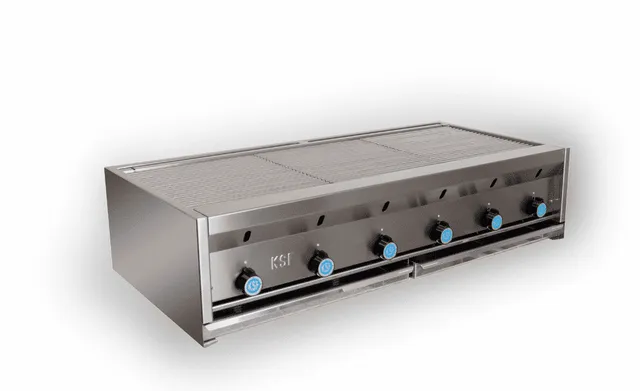 ksf-rgs-125-profi-grill-gastro-grill-edelstahl image 1