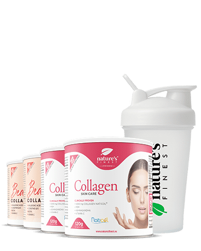 nature-s-finest-kollagen-hyaluron-set-5-teilig-mit-nf-shaker-haut image 1