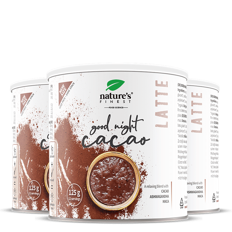 nature-s-finest-good-night-latte-pulver-paket-schoko-ashwagandha image 1