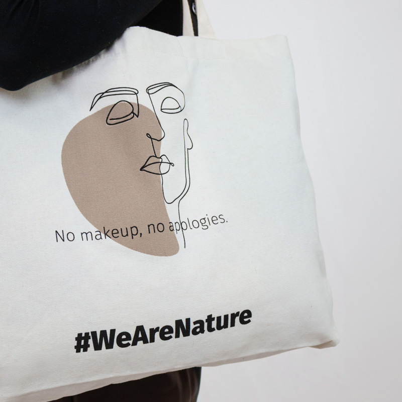 nature-s-finest-no-makeup-no-apologies-t-shirt-damen-baumwolle image 2